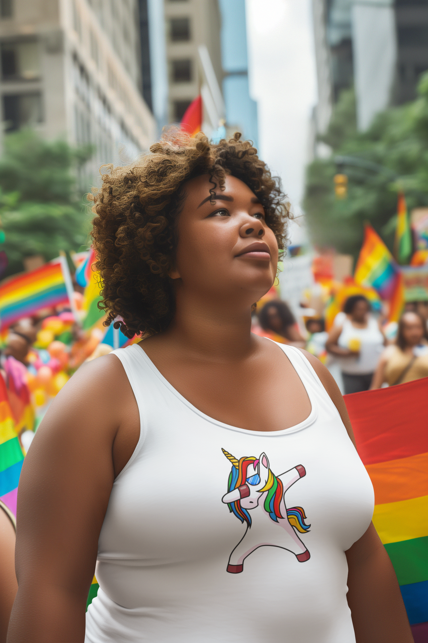 Pride Unicorn Tank Top