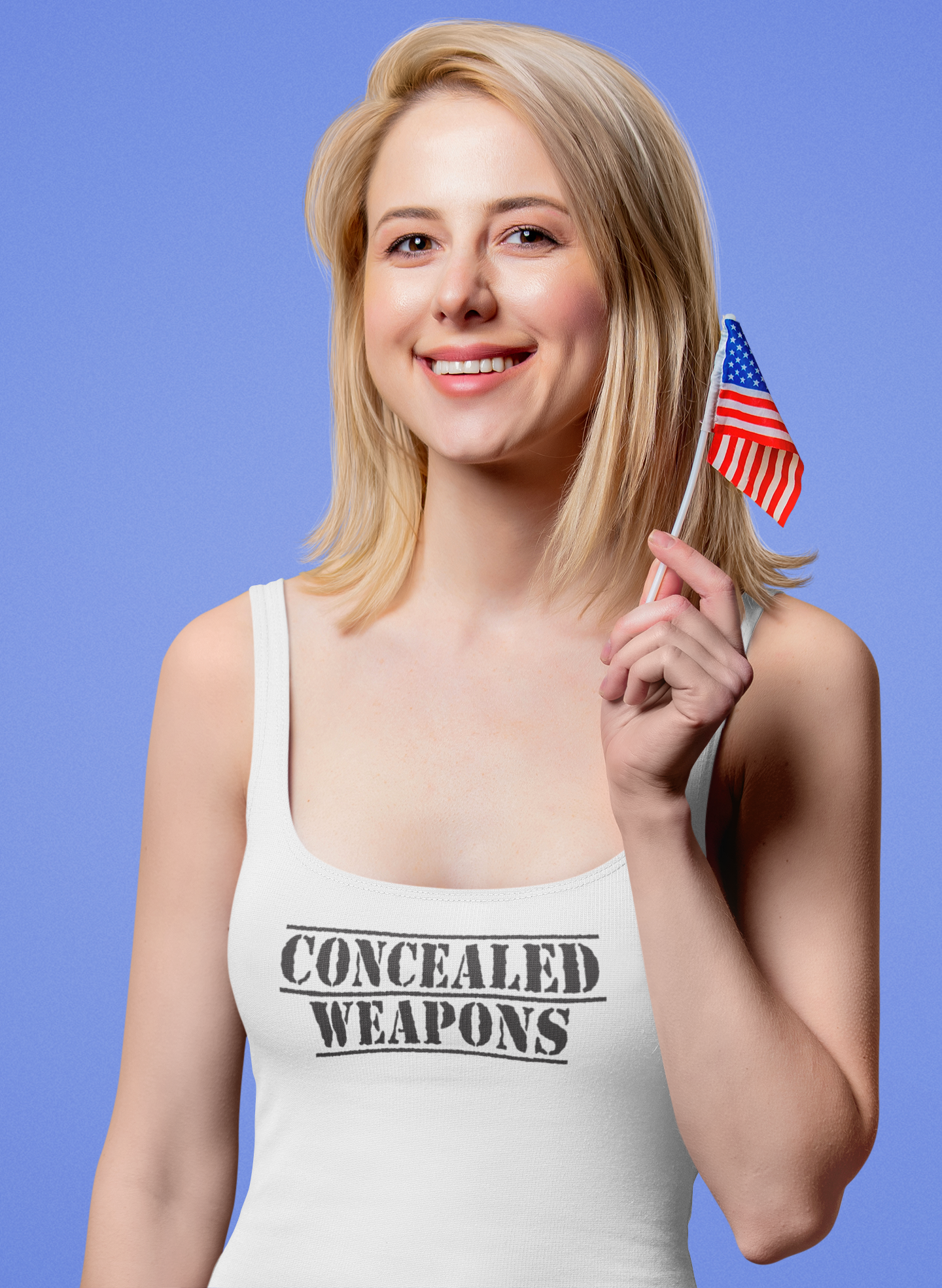 Concealed Weapons Tank Top